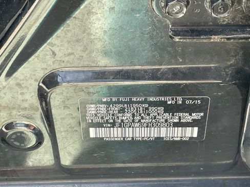 Used 2015 Subaru Impreza 2.0i Sport Limited w/ Popular Package #1 image 11