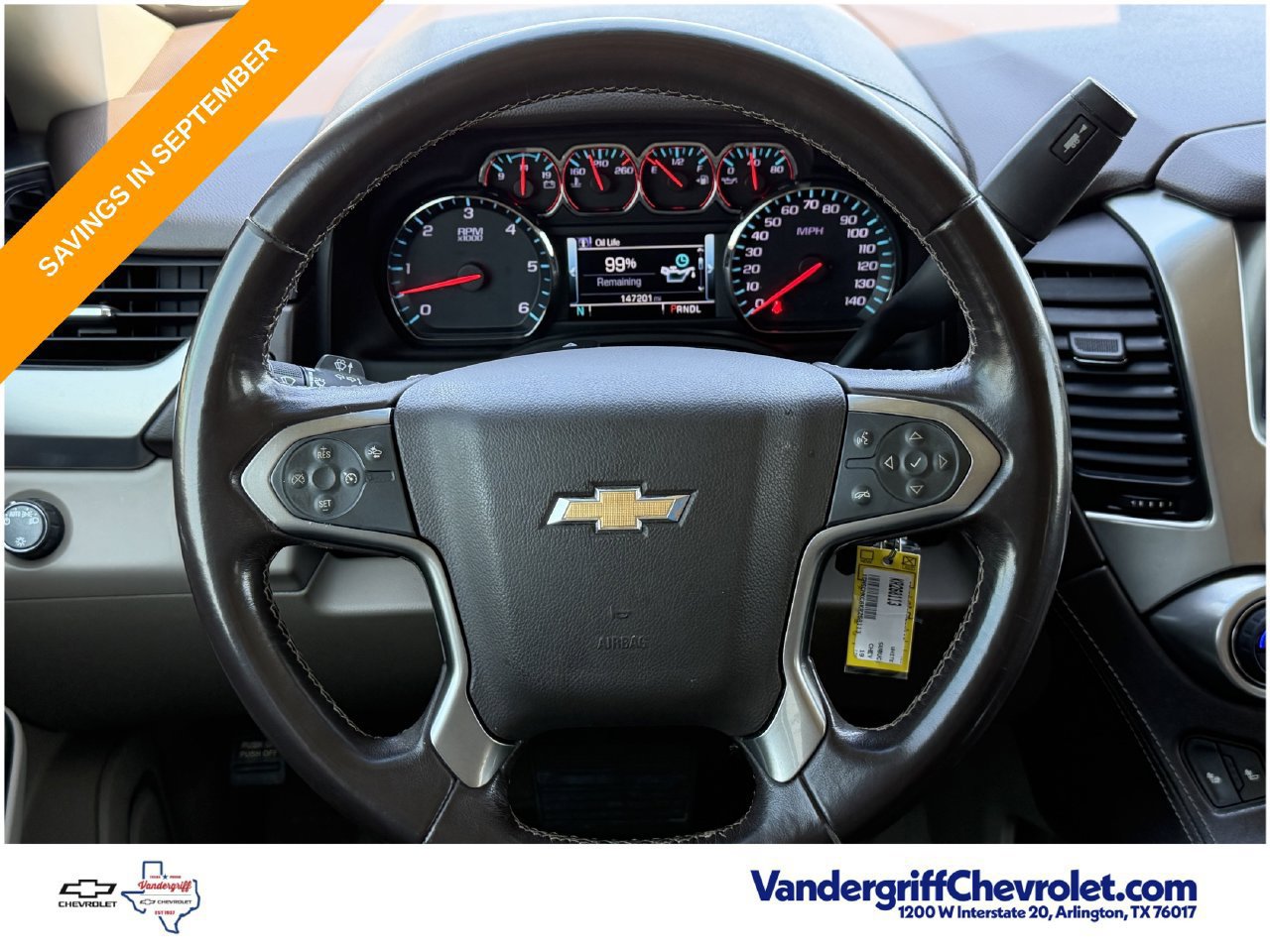 Used 2019 Chevrolet Suburban LT w/ Max Trailering Package RWD image 12