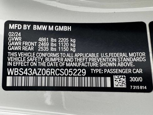 Used 2024 BMW M4 xDrive Competition w/ Executive Package AWD/4WD image 12