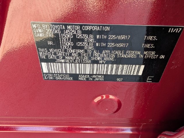 Used 2018 Toyota RAV4 XLE FWD image 38