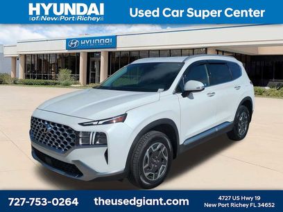Used 2022 Hyundai Santa Fe Blue w/ Cargo Package