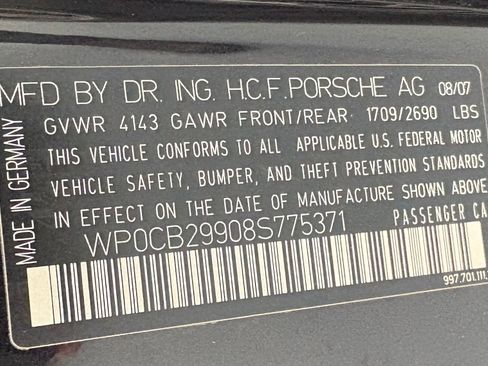 Used 2008 Porsche 911 Carrera S image 15