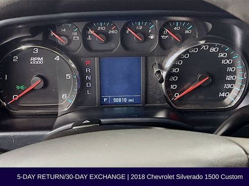 Used 2018 Chevrolet Silverado 1500 Custom image 13
