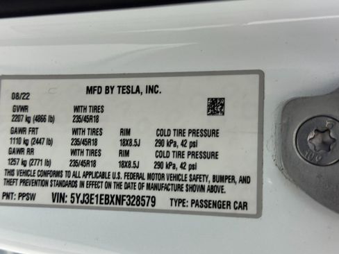 Used 2022 Tesla Model 3 Long Range image 46