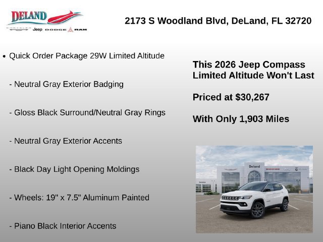 New 2026 Jeep Compass Limited AWD/4WD image 7