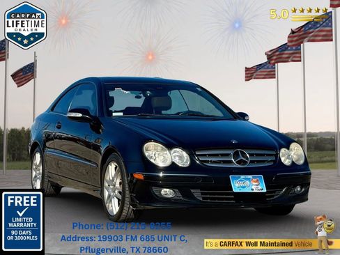 Used 2008 Mercedes-Benz CLK 350 Coupe image 1