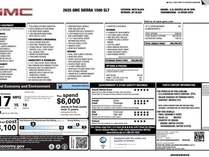 Certified 2025 GMC Sierra 1500 SLT