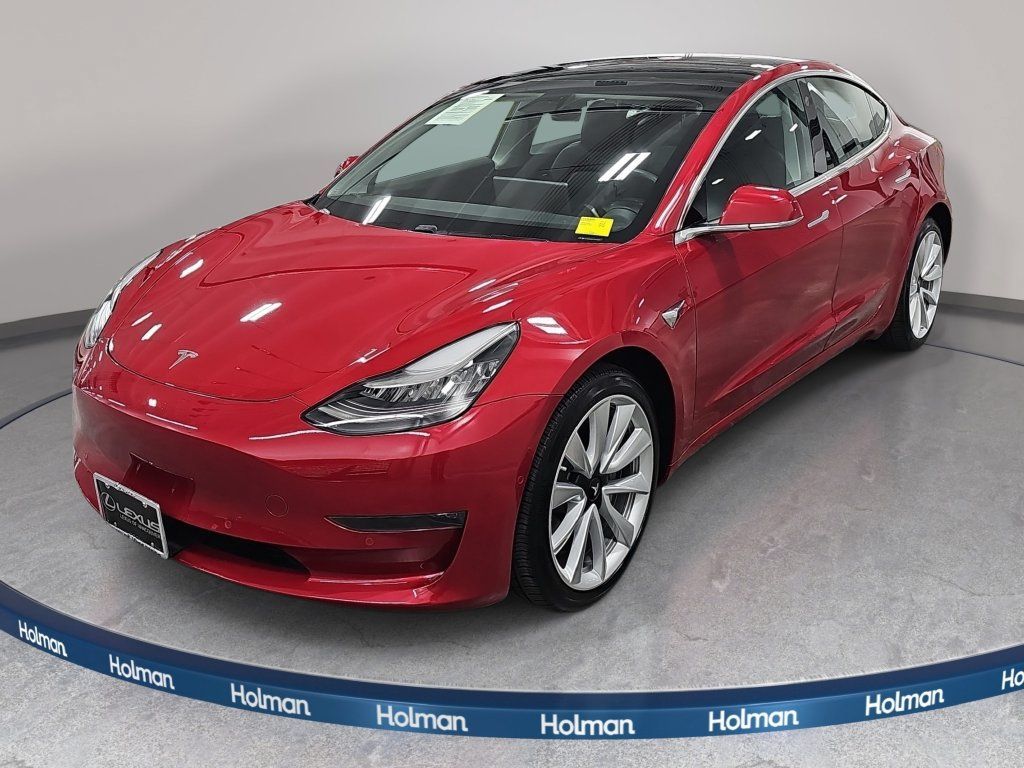 Used 2020 Tesla Model 3 Long Range AWD/4WD image 1