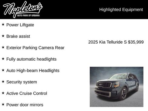 Used 2025 Kia Telluride S AWD/4WD image 6