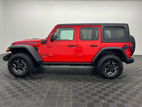 Used 2021 Jeep Wrangler Unlimited Rubicon 4xe w/ Cold Weather Group AWD/4WD image 2