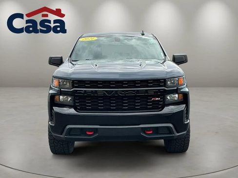 Used 2021 Chevrolet Silverado 1500 Custom Trail Boss w/ LPO, Dark Essentials Package AWD/4WD image 2