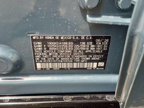 New 2027 Honda HR-V EX-L image 16