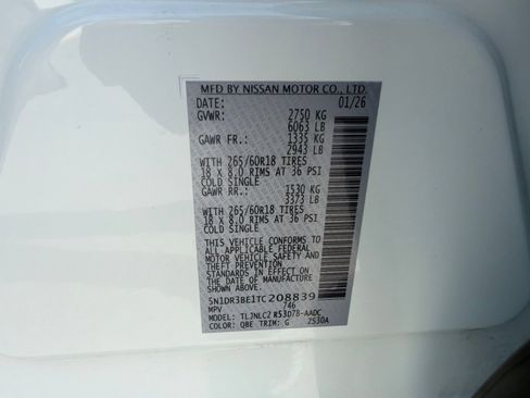 Used 2026 Nissan Pathfinder Rock Creek AWD/4WD image 37
