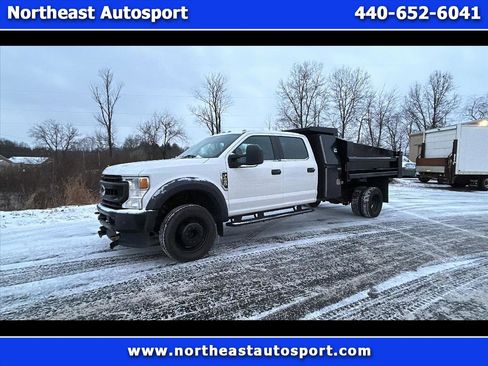 Used 2021 Ford F450 XL w/ Snow Plow Prep Package image 1