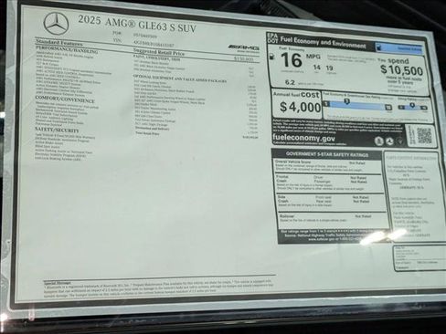 New 2025 Mercedes-Benz GLE 63 AMG S image 21