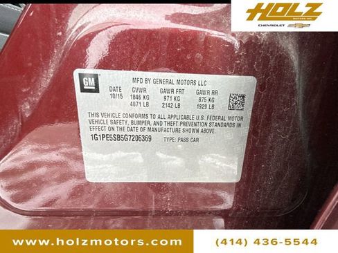 Certified 2016 Chevrolet Cruze LT image 36