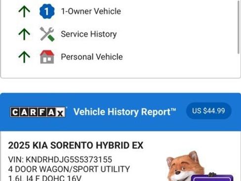 Used 2025 Kia Sorento EX image 4