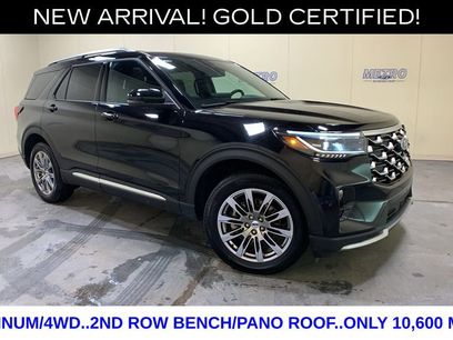 Certified 2025 Ford Explorer Platinum