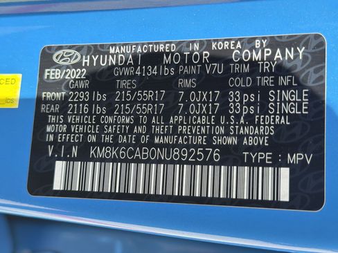 Used 2022 Hyundai Kona SEL image 20