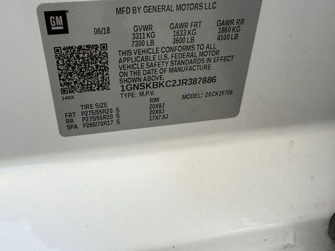 Used 2018 Chevrolet Tahoe LT AWD/4WD image 6