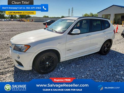 Used 2014 BMW X3 xDrive35i AWD/4WD image 1