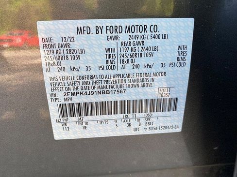 Used 2022 Ford Edge SEL w/ Convenience Package AWD/4WD image 65