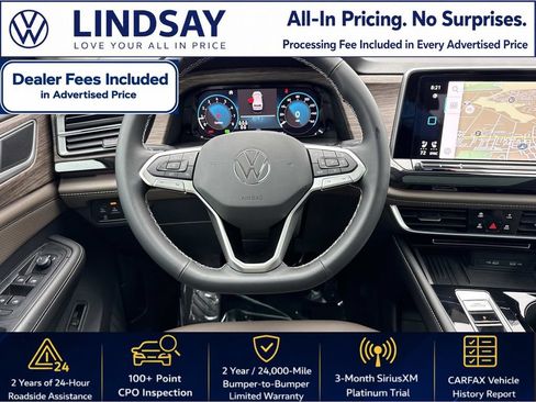 Certified 2025 Volkswagen Atlas SEL AWD/4WD image 14