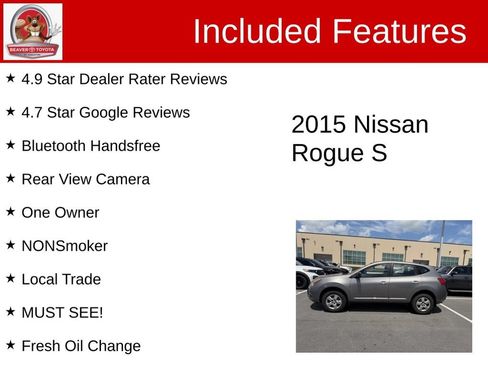 Used 2015 Nissan Rogue S AWD/4WD image 5