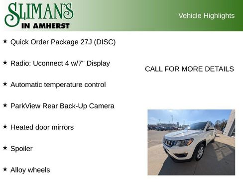 Used 2019 Jeep Compass Latitude AWD/4WD image 7