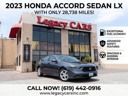Used 2023 Honda Accord LX image 2