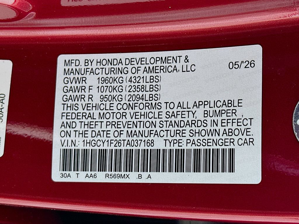 Used 2026 Honda Accord LX image 27