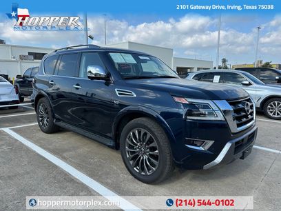 Used 2021 Nissan Armada Platinum w/ Captain's Chairs Package