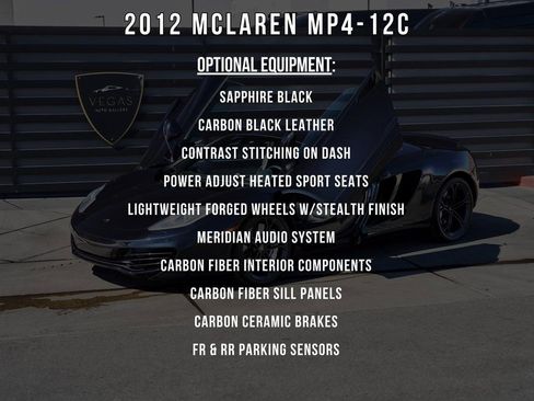 Used 2012 McLaren MP4-12C Coupe image 6