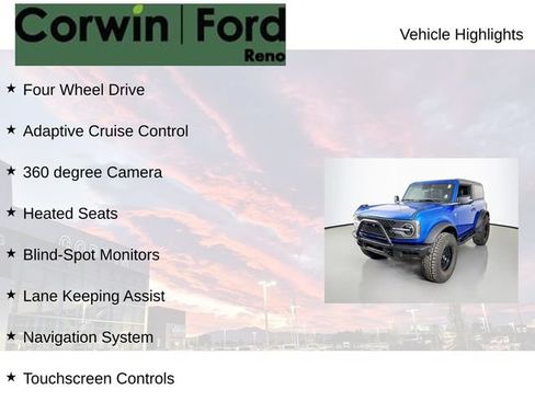 Certified 2022 Ford Bronco Badlands AWD/4WD image 7