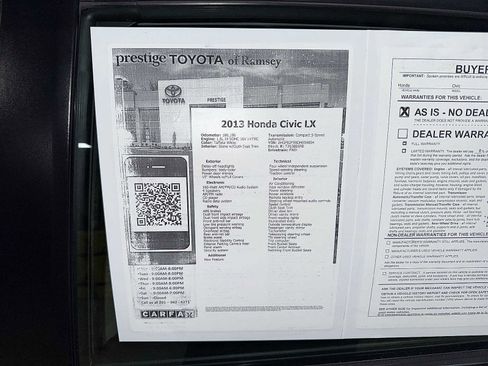 Used 2013 Honda Civic LX image 13