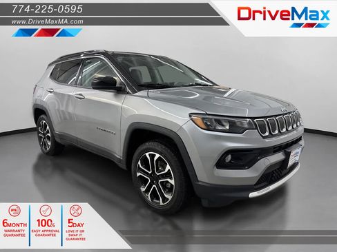 Used 2022 Jeep Compass Limited w/ Sun and Sound Group AWD/4WD image 1