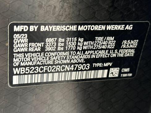 Used 2024 BMW iX xDrive50 w/ Sport Package AWD/4WD image 30