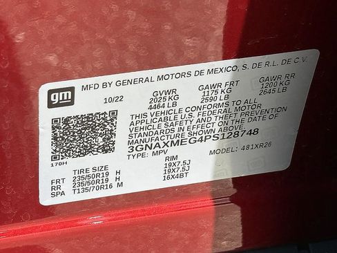 Used 2023 Chevrolet Equinox RS FWD image 26