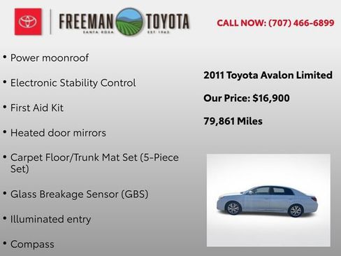 Used 2011 Toyota Avalon FWD image 10