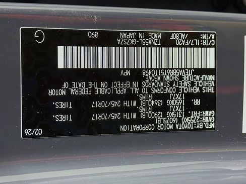 New 2026 Toyota 4Runner SR5 AWD/4WD image 32