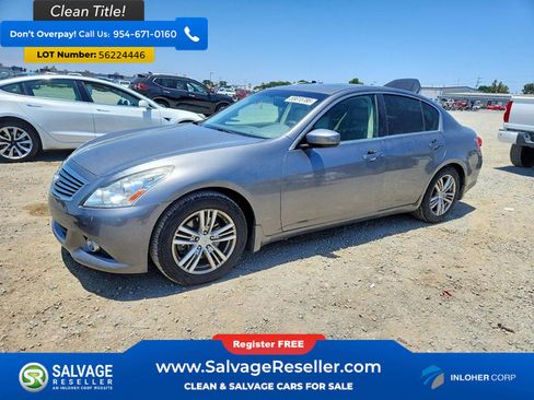 Used 2013 INFINITI G37 Journey w/ Premium Pkg RWD image 1