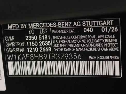 New 2026 Mercedes-Benz C 43 AMG 4MATIC Sedan image 11