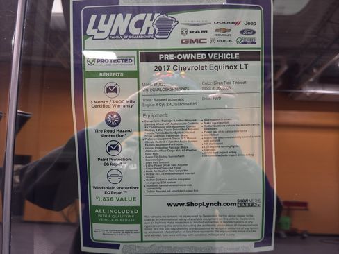 Used 2017 Chevrolet Equinox LT w/ Convenience Package image 35