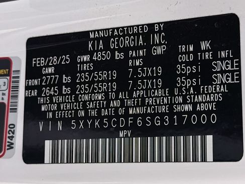 Certified 2025 Kia Sportage SX AWD/4WD image 32