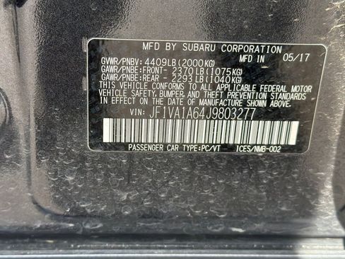 Used 2018 Subaru WRX AWD/4WD image 27