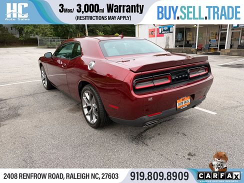Used 2020 Dodge Challenger SXT w/ Plus Package RWD image 3