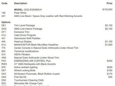 Certified 2023 Mercedes-Benz EQS 580 4MATIC Sedan image 4