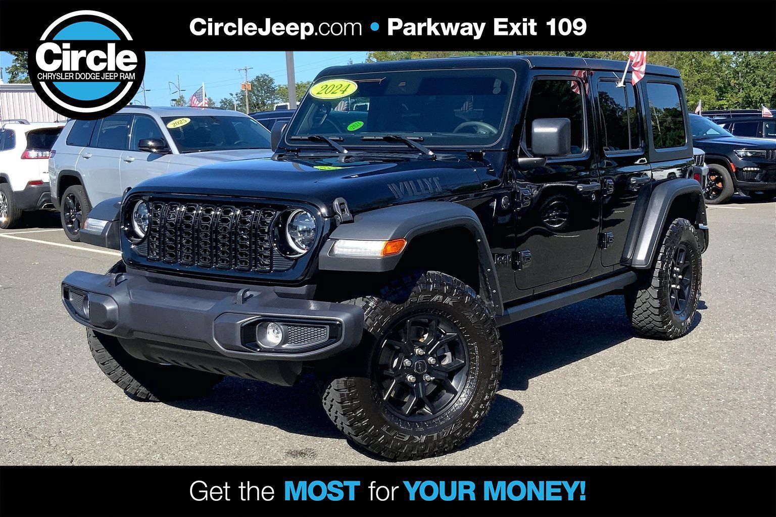 Certified 2024 Jeep Wrangler Unlimited Sport AWD/4WD 360° Tour