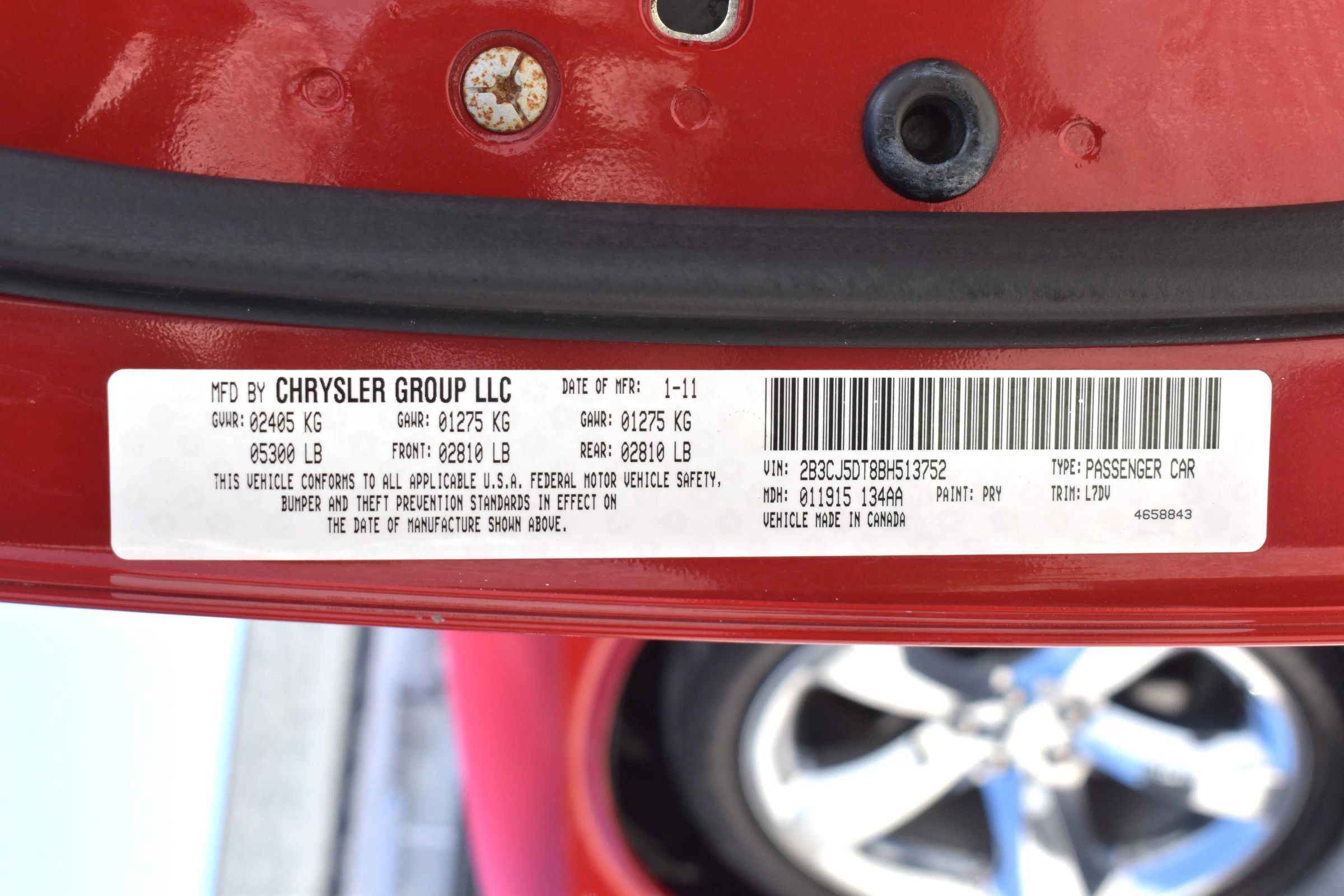 Used 2011 Dodge Challenger R/T RWD image 34
