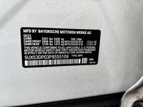 Used 2023 BMW X3 xDrive30i w/ Premium Package AWD/4WD image 37